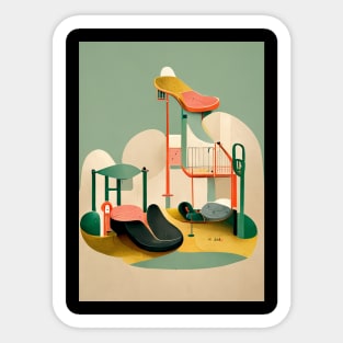 Kids Playground Sticker
